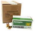9mm 9x19 Ammo 115gr FMJ Remington UMC (L9MM3B) 600 Round Case