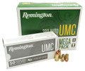 380 ACP 9x17 Ammo 95gr FMJ Remington UMC (L380APA) 250 Round Box