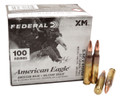 5.56x45 Ammo 55gr FMJ Federal American Eagle (XM193BLX) 100 Round Box