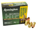380 ACP 9x17 Ammo 88gr JHP Remington HTP (RTP380A1A) 20 Round Box