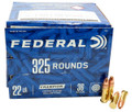 22LR Ammo 36gr Copper Plated HP Federal Champion (725) 325 Round Box