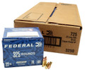 22LR Ammo 36gr Copper Plated HP Federal Champion (725) 3250 Round Case