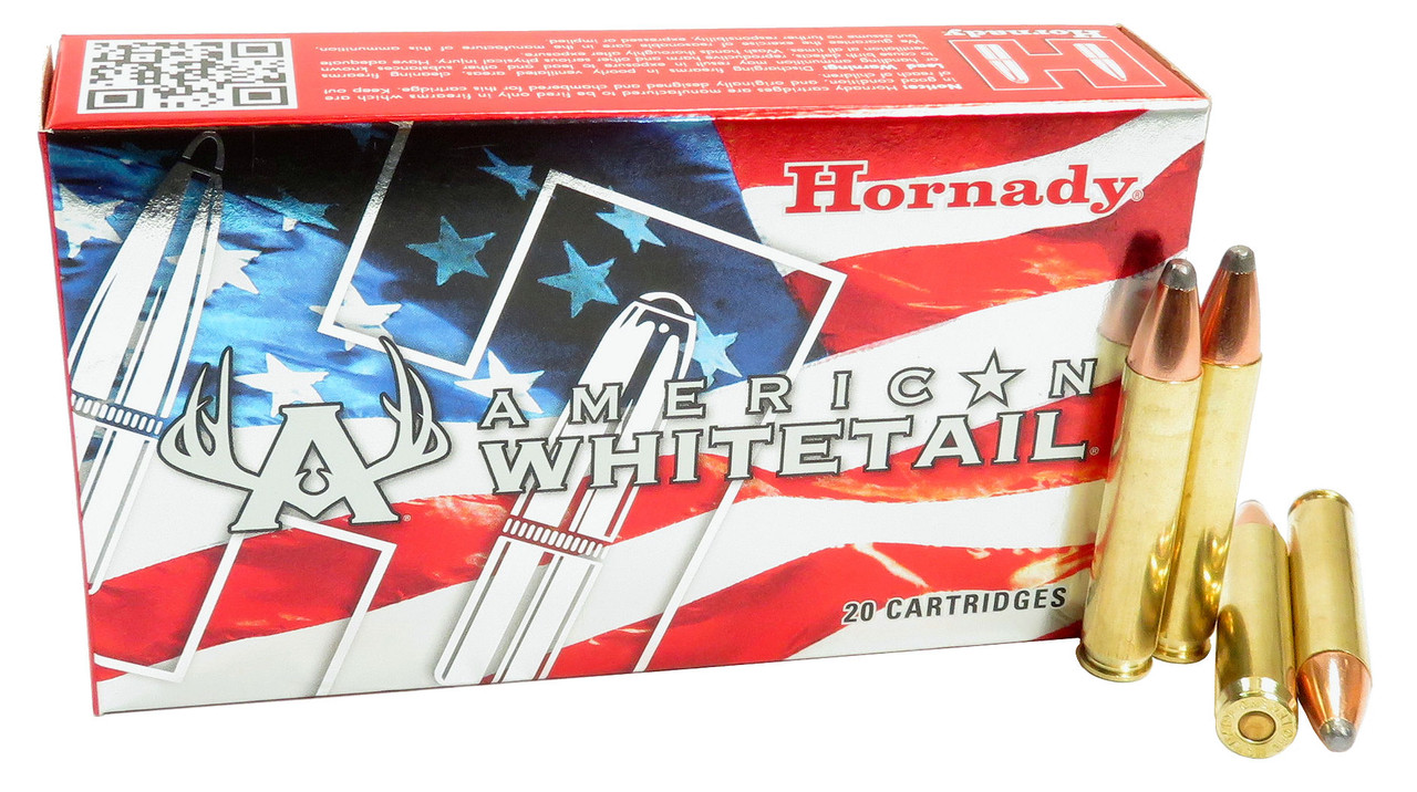 350 Legend Ammo 170gr SP Hornady American Whitetail (81196) 20 Round ...