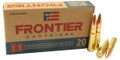 300 AAC Blackout Ammo 125gr FMJ Frontier (FR400) 20 Round Box