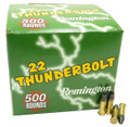 22LR Ammo Remington Thunderbolt 40gr LRN (TB-22B) 500 Round Box