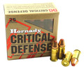 9mm 9x19 Ammo 115gr FTX Hornady Critical Defense (90250) 25 Round Box
