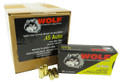 45 ACP Ammo 230gr FMJ Wolf Performance Brass Plated Steel Case 500 Round Case