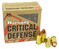 9x18 Makarov Ammo 95gr FTX Hornady Critical Defense (91000) 25 Round Box