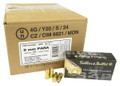 9mm 9x19 Ammo 115gr JHP Sellier & Bellot (SB9C) 1000 Round Case