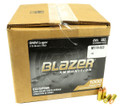 9mm 9x19 Ammo 115gr FMJ CCI Blazer Brass (5200BK1000) 1000 Round Bulk Case