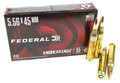 5.56x45 Ammo 55gr FMJ American Eagle (AE193) 20 Round Box