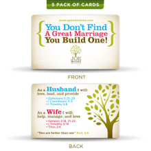 Marriage Building - Prayer Cards (5 pack)