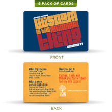 Wisdom - Prayer Cards (5 Pack)
