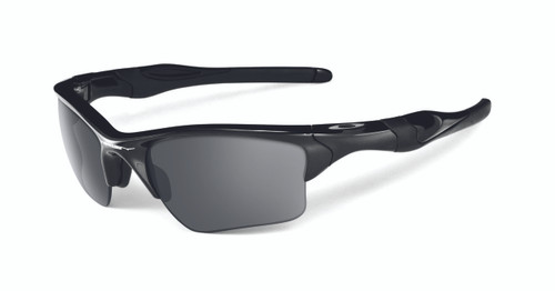 Oakley Sports Performance Half Jacket 2.0 XL Sunglasses - Polished Black Frame - Black Iridium Lens OO9154-01