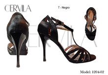 Online Tango Shoes - Cervila - T Negro (fully leather)