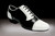 2x4 al pie Boedo - Negro y Blanco (fully leather) - Tango Shoes