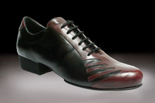 Online Tango Shoes - 2x4 al pie San Telmo Flex Negro y Malbec
