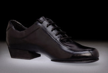 Online Tango Shoes - 2x4 al pie Villa Urquiza - Negro (fully leather)