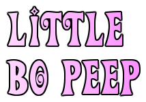 Pantomime Scripts: 'Little Bo Peep'
