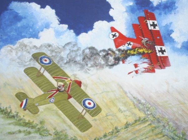 Comedy Play Script ''Roy Brown And The Red Baron' by Derek Webb