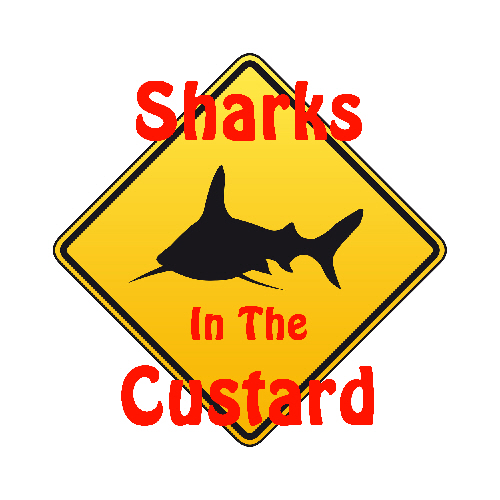 Black Comedy Play Script: 'Sharks In The Custard' by Tony Layton