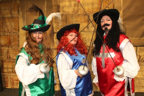 Pantomime Script: '(not quite) The Three Musketeers' by Nigel Currie