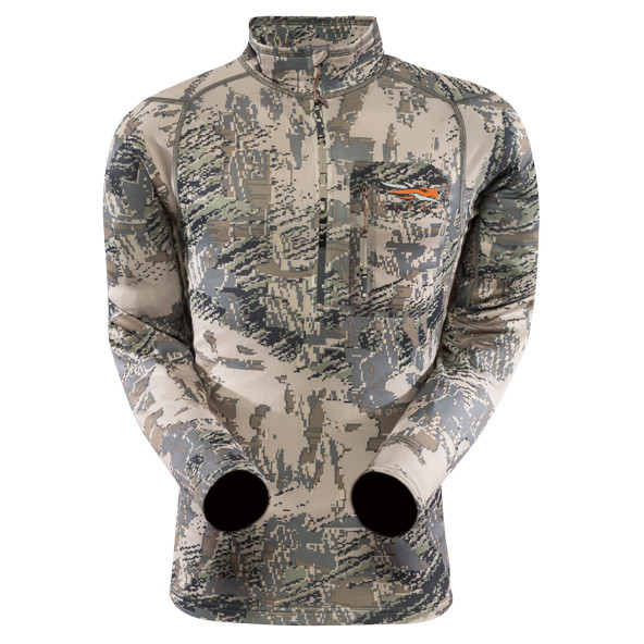 Sitka Gear Core  Zip-T  Shirt  Optifade Forest  10011-FR-L  Large  L 