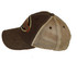 Linton Outdoors Old Fav Trucker Hat Side View Brown