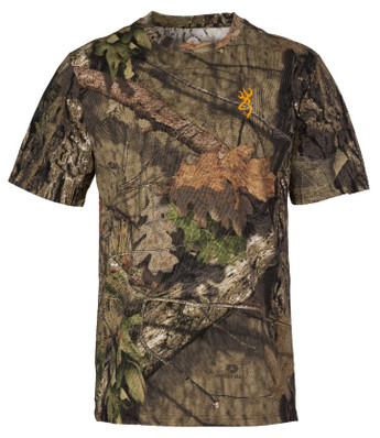 Browning Wasatch-CB Short Sleeve T-Shirt Mossy Oak Break-Up Country