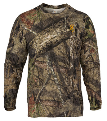Browning Wasatch-CB Long Sleeve T-Shirt Mossy Oak Break-Up Country