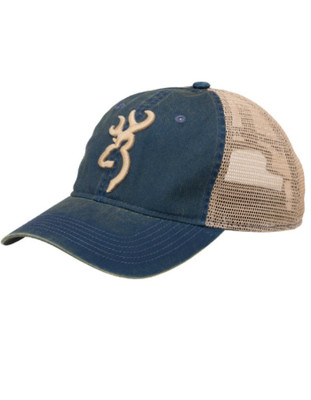 Browning Willow Snapback Hat Navy Front