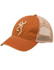 Browning Willow Snapback Hat Rust Front