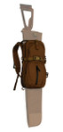 Eberlestock MiniMe Hydration Pack (shown in coyote brown with optional A2SS scabbard)