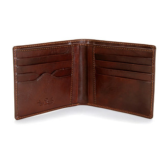Ultimate Hipster Divided Wallet PI410101 Open Brown