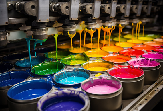 manufacturing process of printing ink