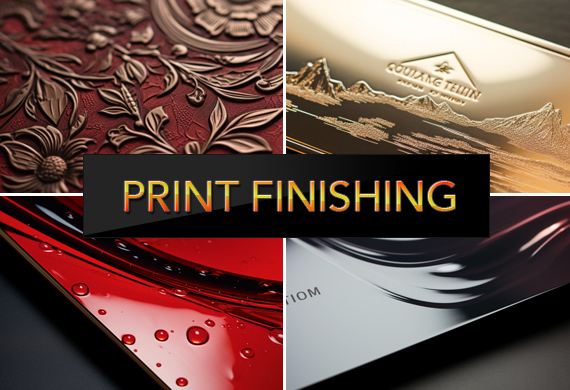 print finishing techniques