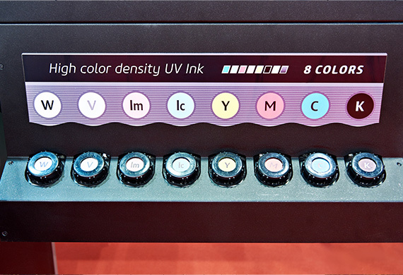 vibrant and high-quality prints achieved through UV printing