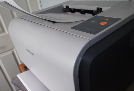 Printing history and evolution laser printer