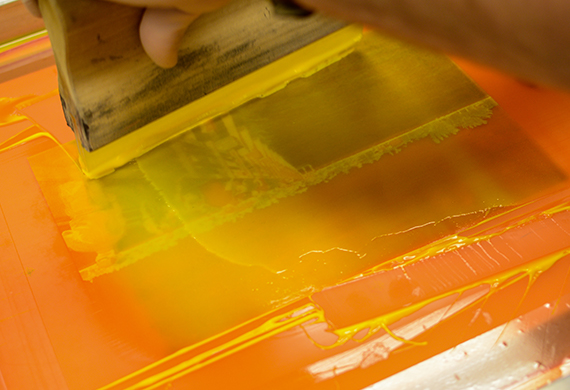 Printing types like screen printing can be used by modern creators