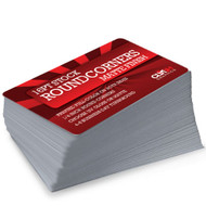 Round Corner Business Cards Extra Thick 16pt