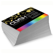 14 Point Uncoated Foil Cards