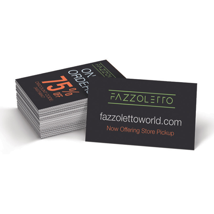 THICK 16 Point Business Cards - Clash Graphics