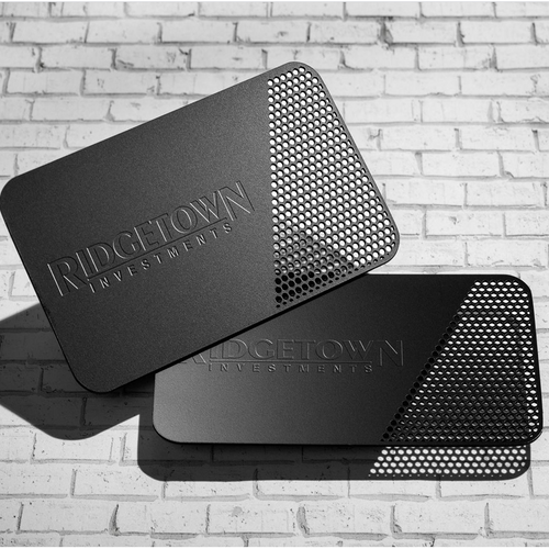 Metal Business Cards are:
0.5mm thickness (500 microns)
Unique Metal Business Cards for New and Innovative Design options
Durable - Tear and Water proof
Unique
Attractive

Included Available Options:
Laser Cut
Laser Engraving
PMS Ink