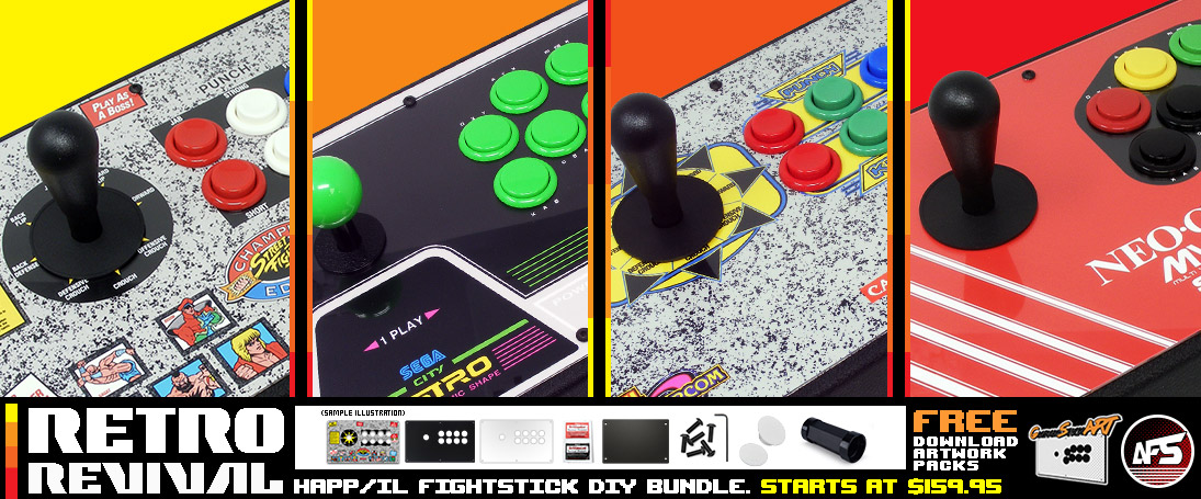 FoeHammer Custom Fight Stick Harness - Paradise Arcade Shop