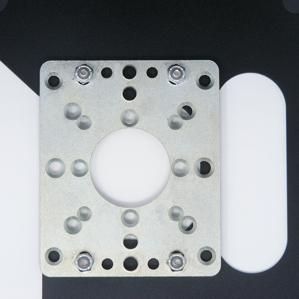 Kowal Flat Plate Converter expands your joystick mounting options