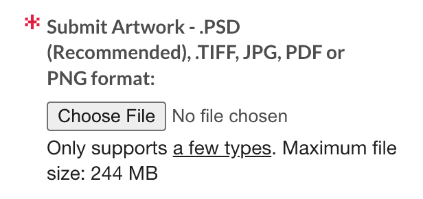 Order File Upload (Sample)