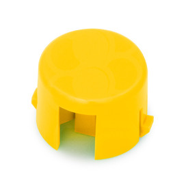 Mix & Match Seimitsu PS-14-D 24mm Flat Cap: Yellow