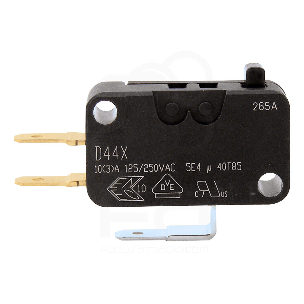 Black long start button White logo player 1 /& 2 micro switch American style