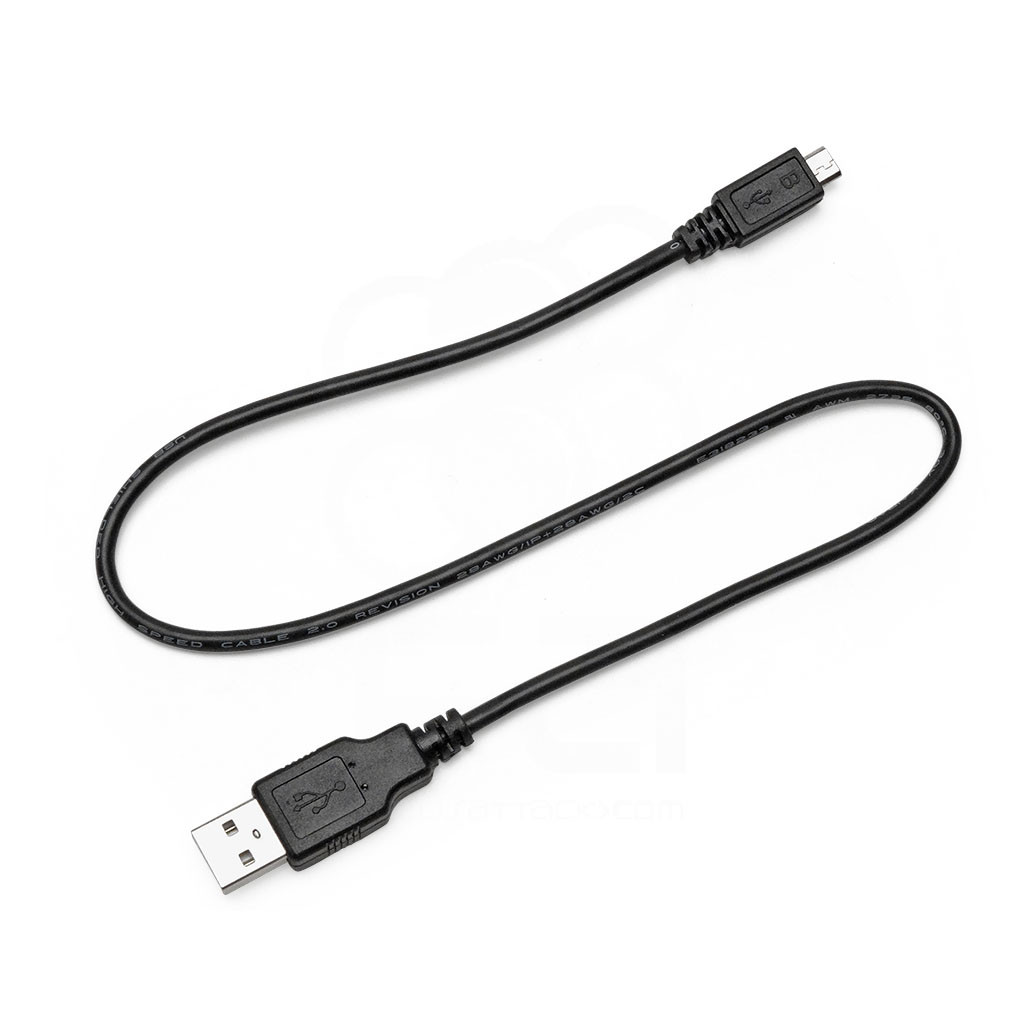 17-inch USB 2.0 A to Micro 5-Pin Male Cable