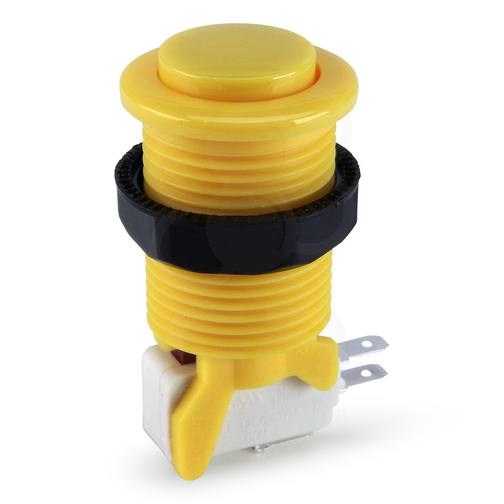 Suzo Happ Convex Competition Long Stem Pushbutton - Yellow